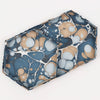 Craft Boat Marbled Hexagon Tray Set - Pebbles Blue - top view of products shown