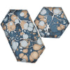 Craft Boat Marbled Hexagon Tray Set - Pebbles Blue (2 pcs)