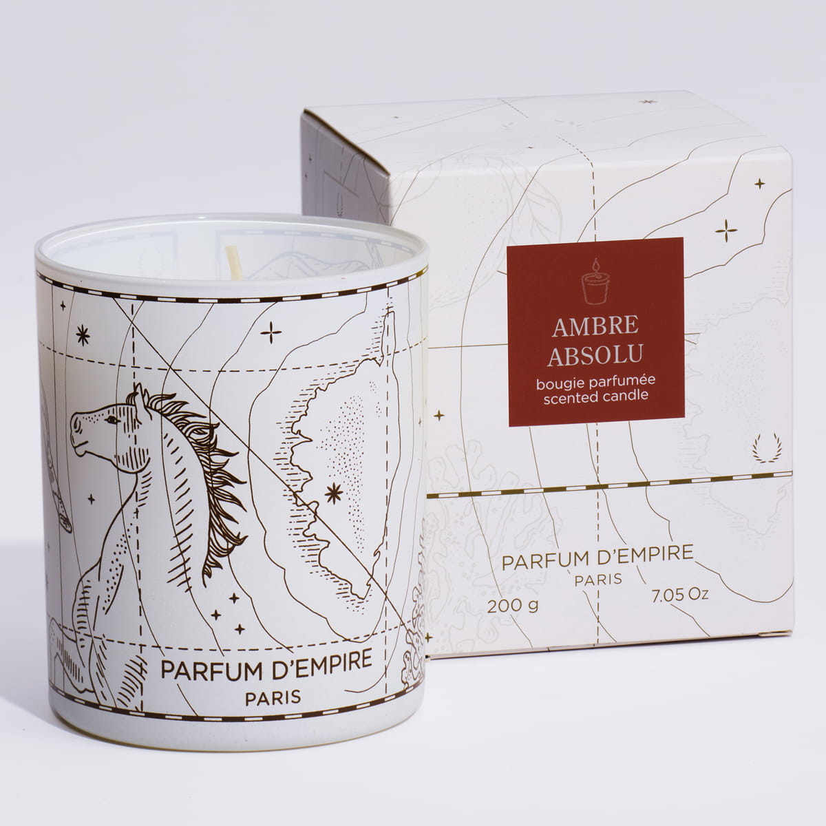 Parfum d'Empire Ambre Absolu Scented Candle (200 g) with box