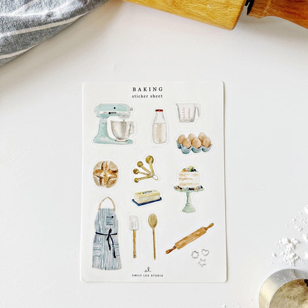 Emily Lex Studio Baking Sticker Sheet – Beautyhabit