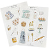 Emily Lex Studio Baking Sticker Sheet (2 sheets)