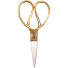 Utility Scissors Brass and Stainless Steel