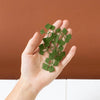 Botanopia Embroidered Brooch - Maidenhair Fern - model shown holding product