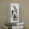 Beyond123 Wonder Rabbit Tissue Box - product shown on top of books