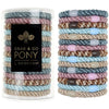 France Luxe Thick Grab & Go Pony 15 Pack - Ballerina - product shown stacked next to packaging