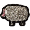 Hand Embroidered Sheep Pin