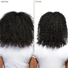 Innersense Organic Beauty Repair Mask - before and after comparison of model with curly hair