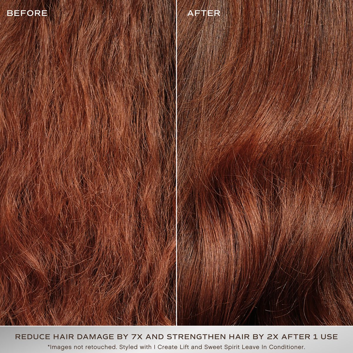 Innersense Organic Beauty Repair Mask  - before and afters shown.