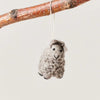 Farmhouse Pottery Felted Sheep Ornament – Grey (1 pc)