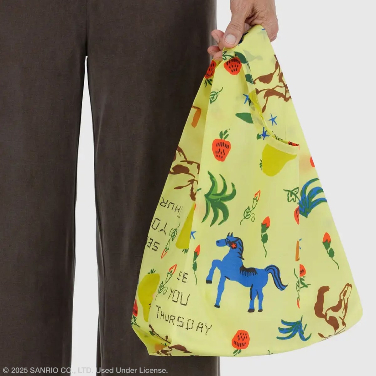 Baggu Baby Baggu – Painted Prairie - product shown held in hand