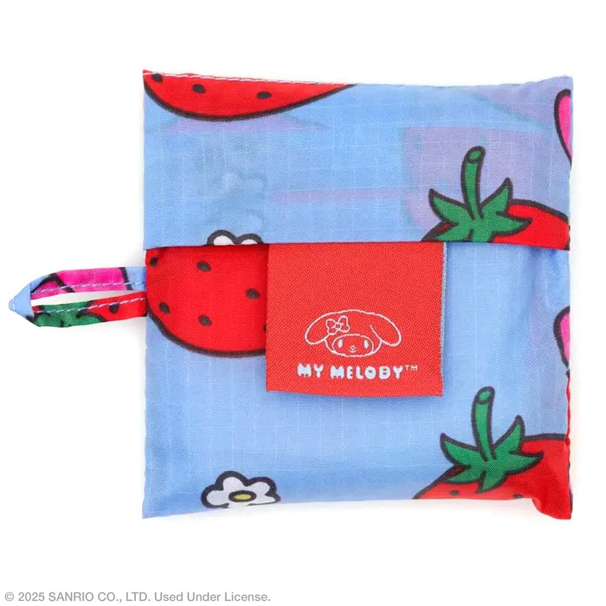 Baggu Baby Baggu – My Melody Strawberry - product shown folded inside pouch