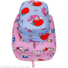 Baggu Packing Cube Set – Hello Kitty and Friends Florals (2 pcs) showing expanded cubes stacked