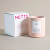 NETTE x @BARBIESTYLE Dream Land Scented Candle - next to box 