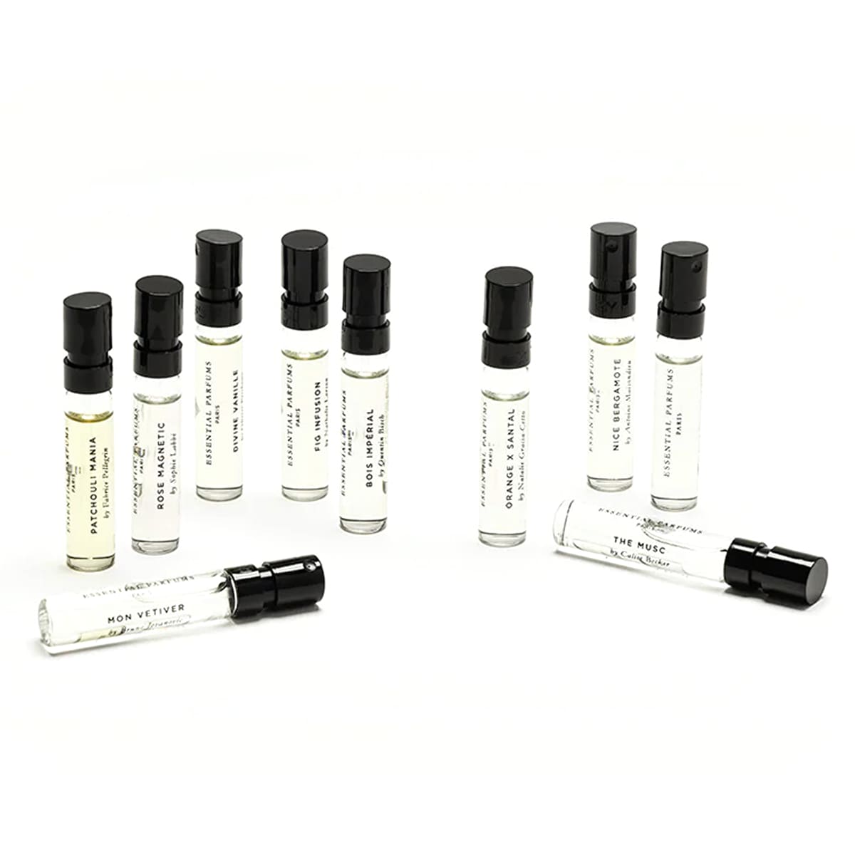 Essential Parfums Discovery Set (11 x 2 ml) vials shown