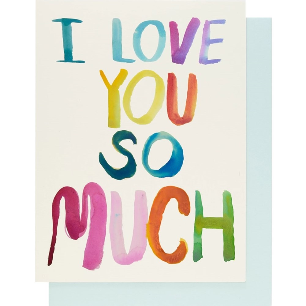 People I’ve Loved I Love You So Much Greeting Card (1 pc)