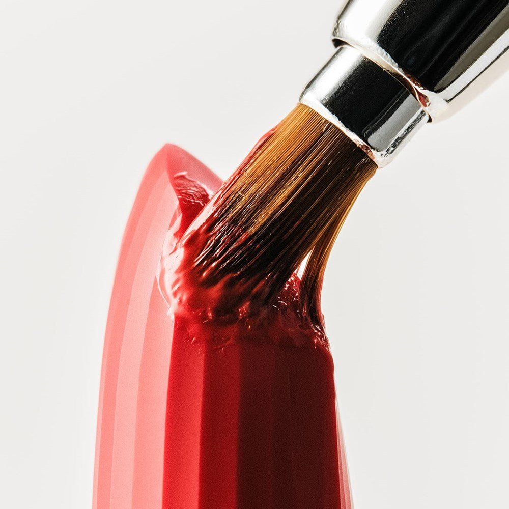 Chantecaille Precision Lip Brush - product shown being used on lipstick