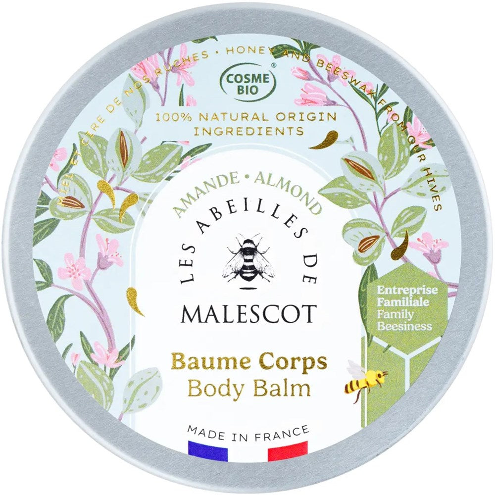 Les Abeilles de Malescot Honey Body Balm - Almond (100 g)