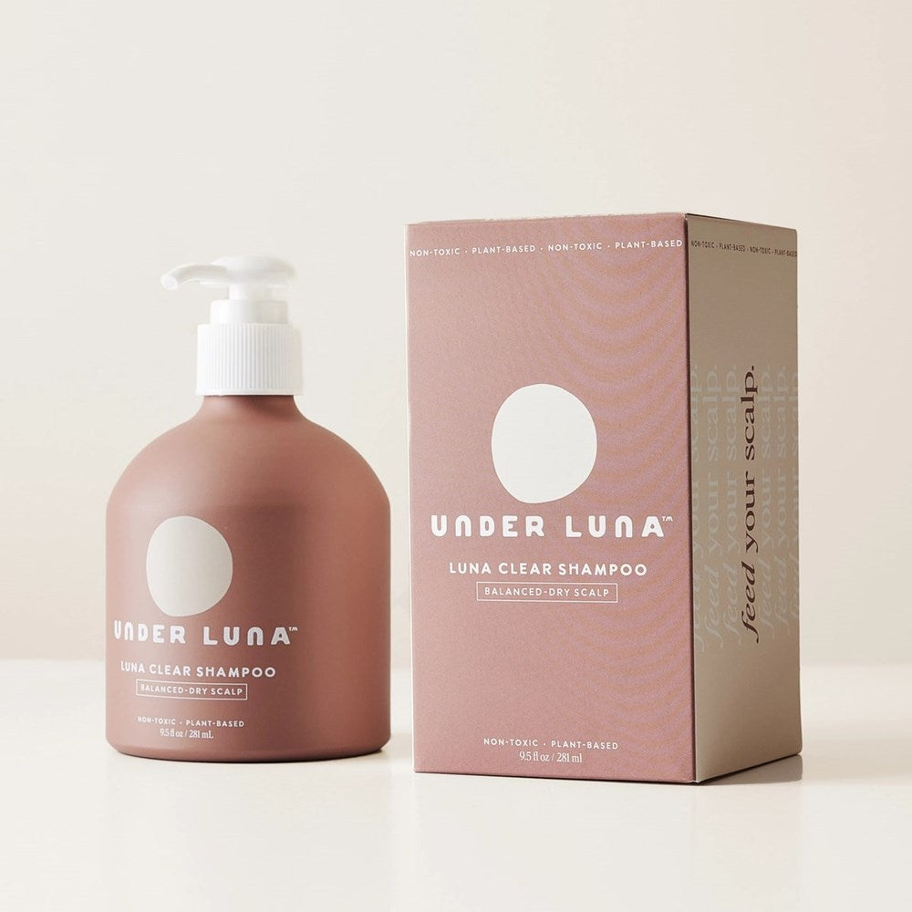 Under Luna Luna Clear Shampoo - product shown next to box
