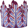 Cambridge Imprint Coronets (6 pc) -  One product shown with purple and red floral patterns on a white background