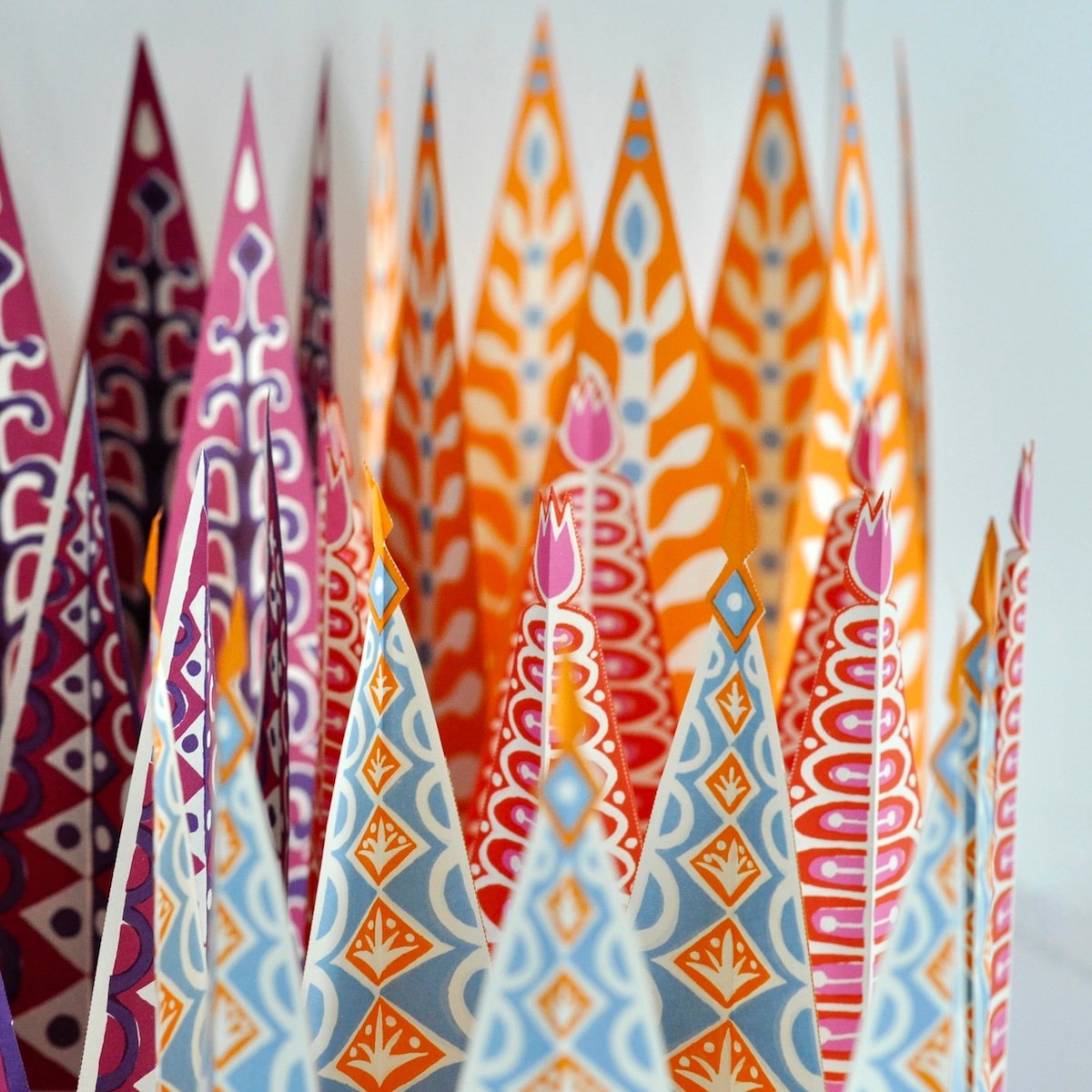 Cambridge Imprint Crowns (6 pc) - top of product displayed against white background