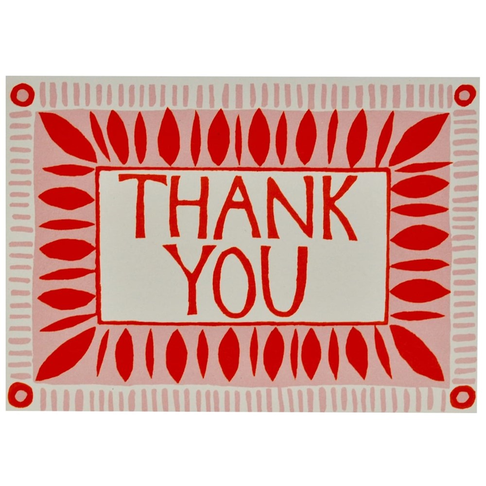 Cambridge Imprint Thank You Neon Card (1 pc)