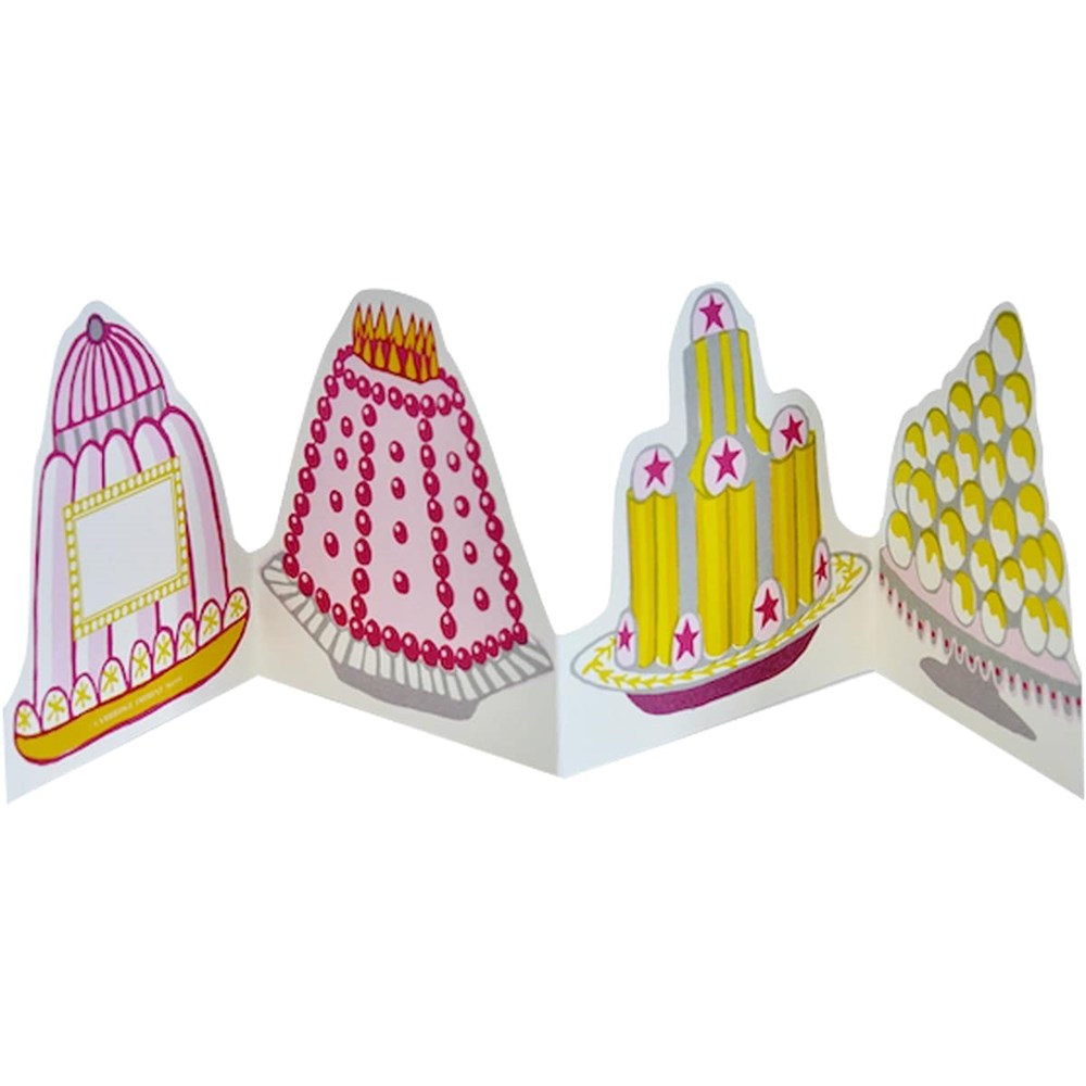 Cambridge Imprint Let Us Eat Cake Card (1 pc)