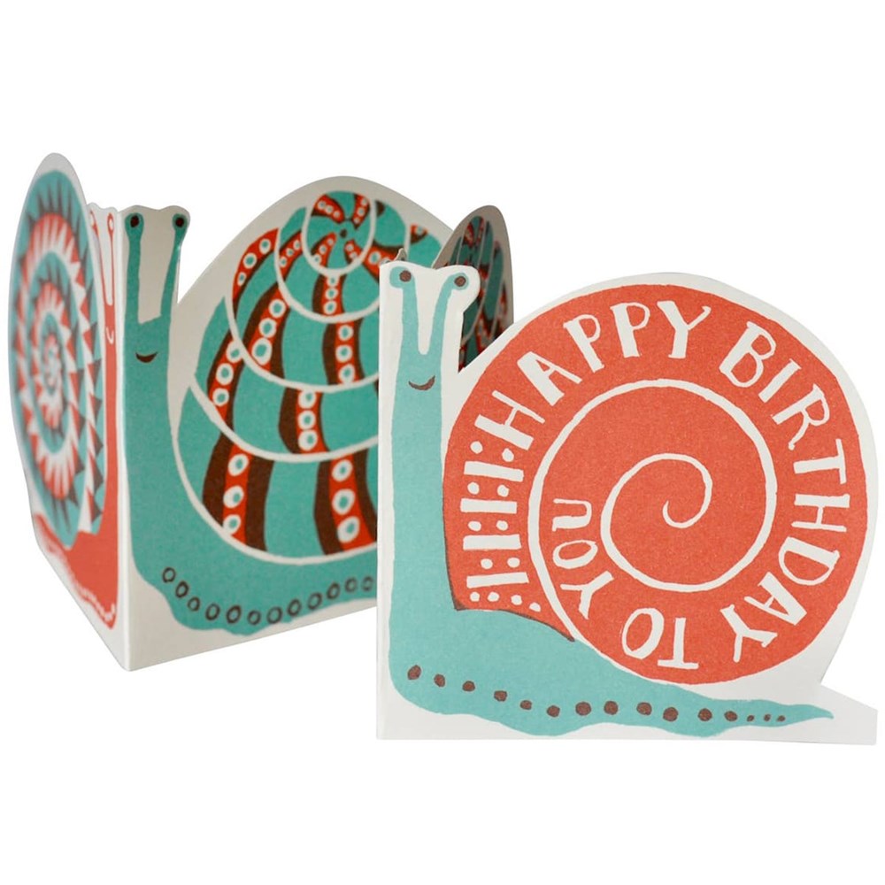 Cambridge Imprint Snail Mail Card (1 pc) - Product shown from the front