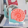 Cambridge Imprint Snail Mail Card (1 pc) - product shown on decorative surface 