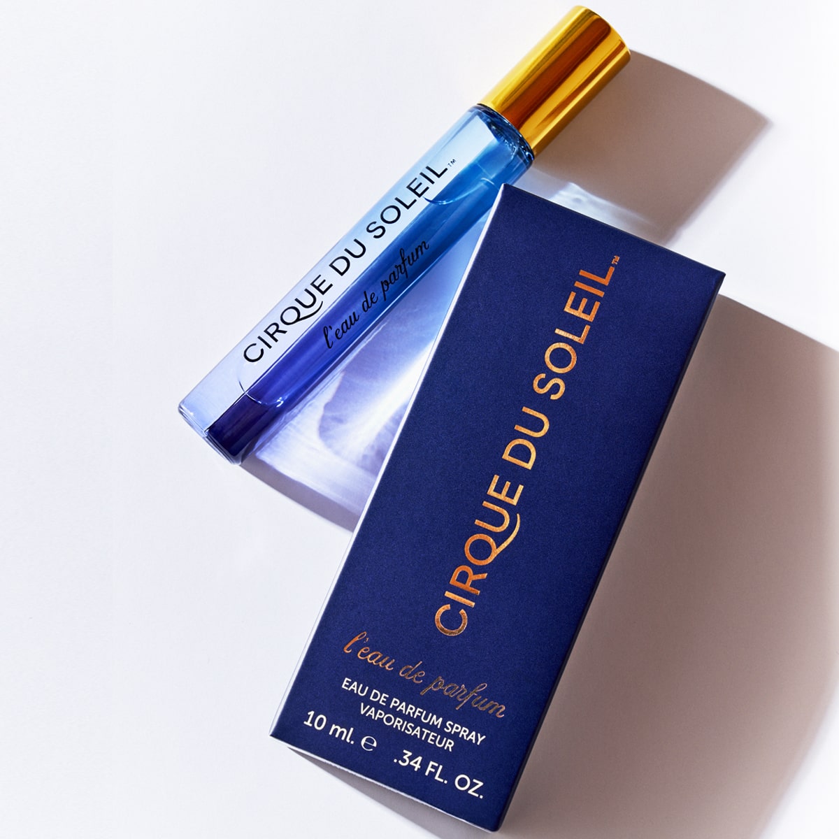 Cirque du Soliel L’eau de Parfum - product shown next to box