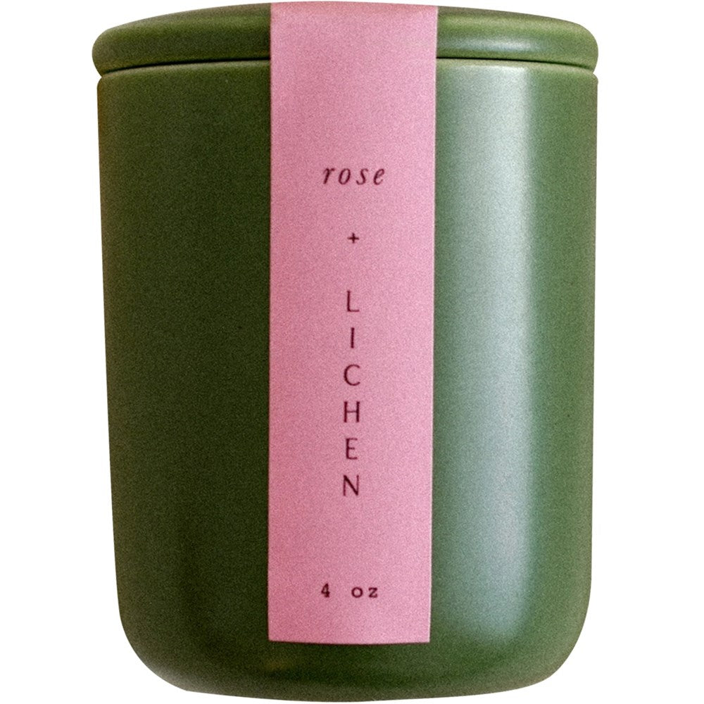 LEIF Mini Botanist Candle - Rose & Lichen (4 oz)