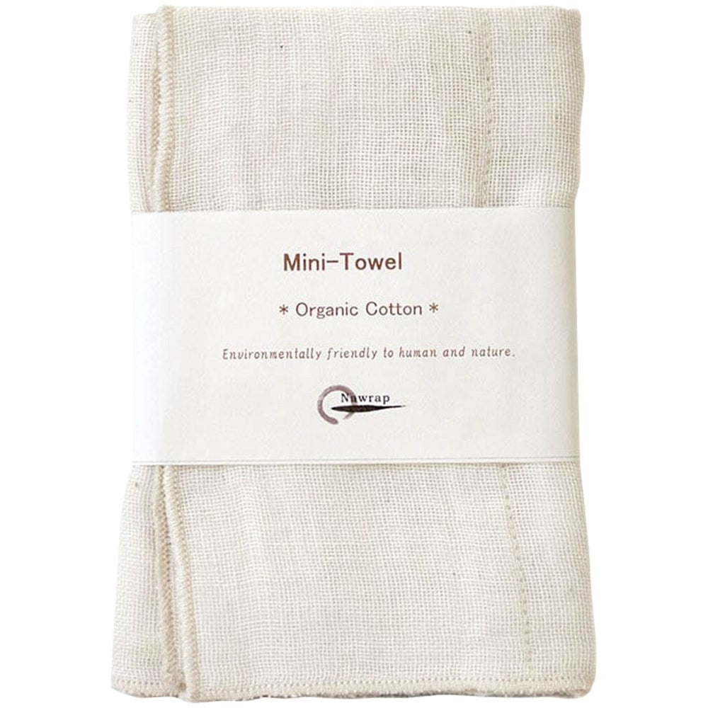 IPPINKA Nawrap Organic Cotton Mini Towel - Ivory (1 pc)