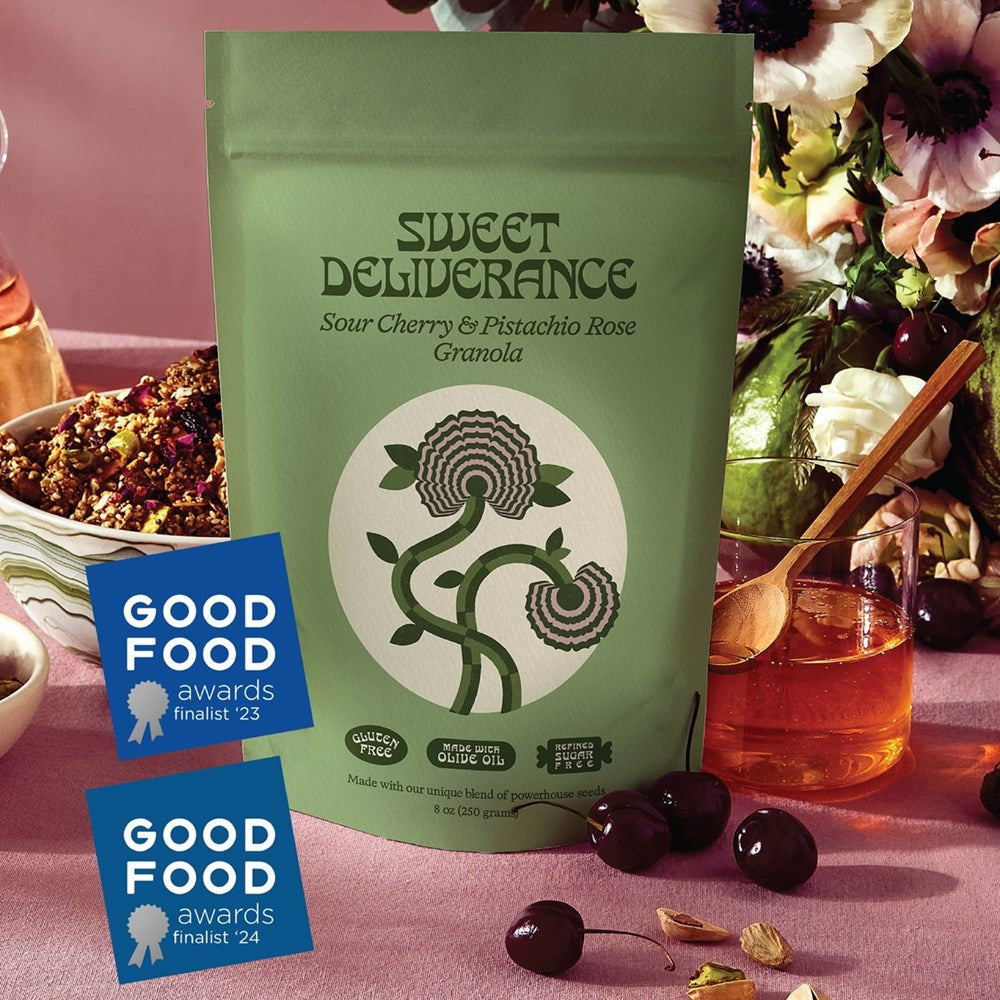 Sweet Deliverance Sour Cherry & Pistachio Rose Granola (8 oz)