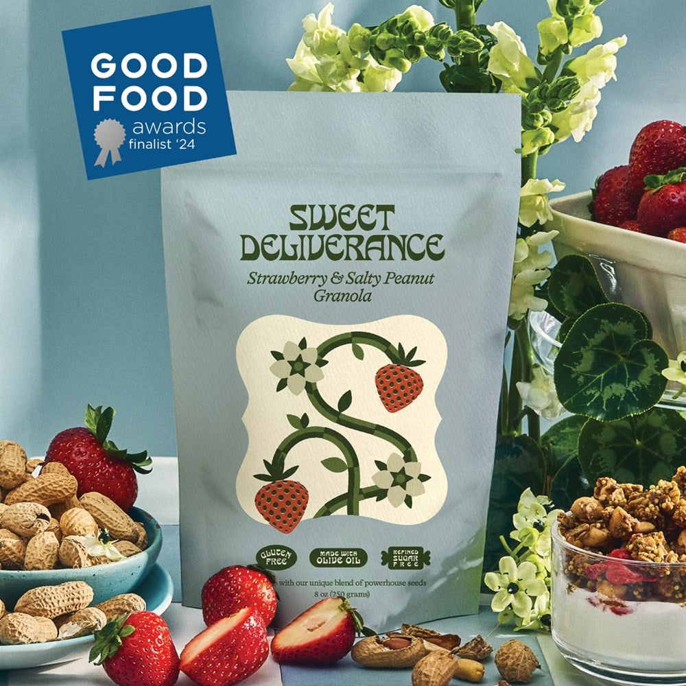 Sweet Deliverance Strawberry & Salty Peanut Granola (8 oz)