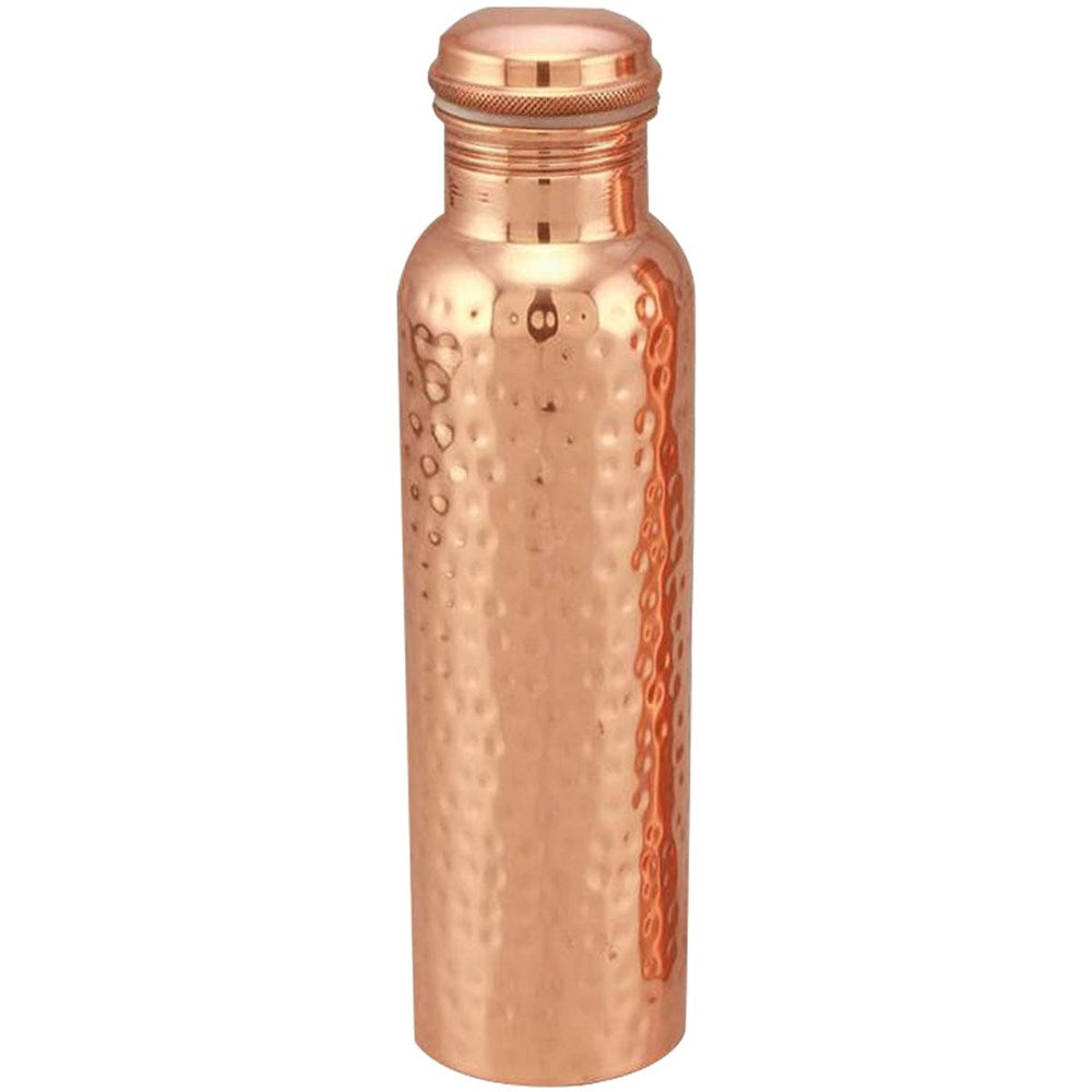 Ancientveda Hammered Copper Water Bottle (1 pc)