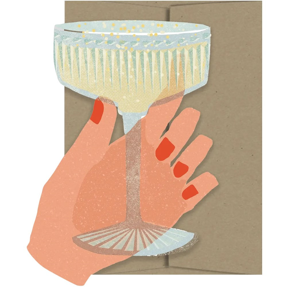 Isatopia Coupe Chin-Chin Die Cut Card (1 pc)