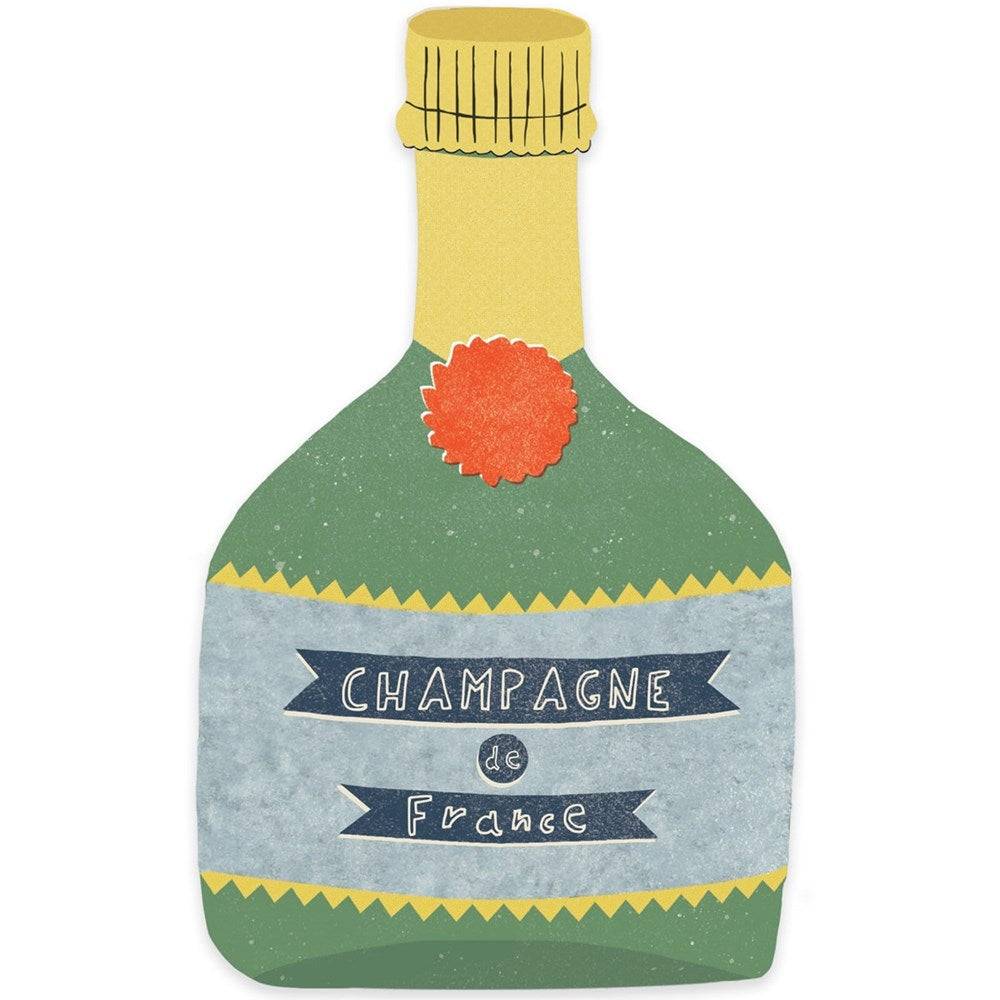 Isatopia French Collection Stickers (4 pc) - Champagne sticker shown