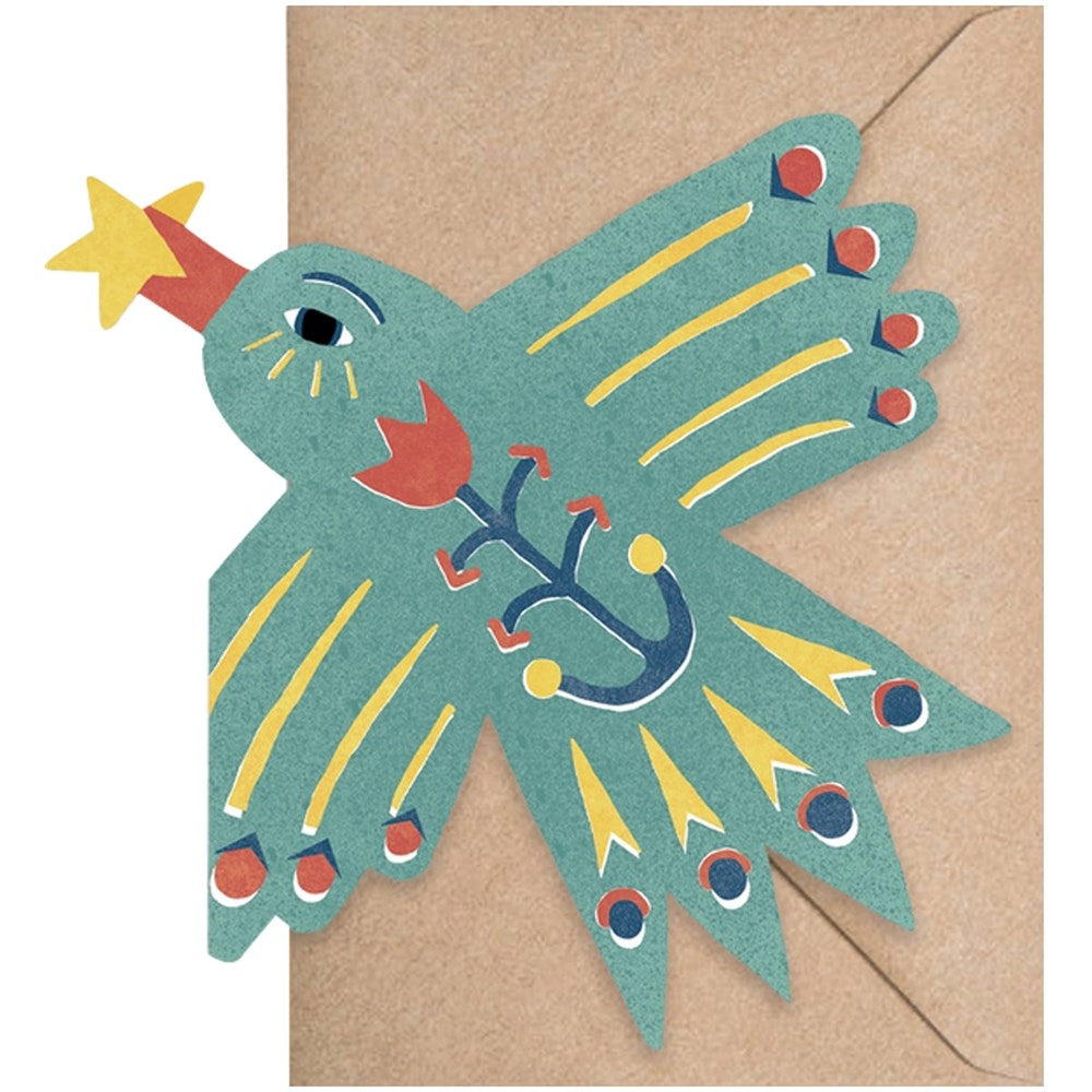 Messenger Bird Mini Cards (6 pc) - Front of product shown. 