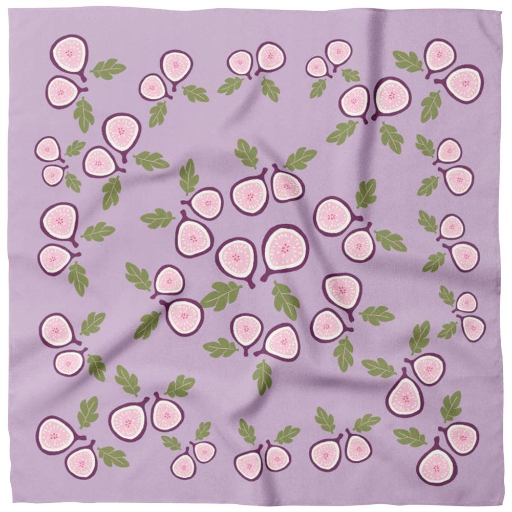 Centinelle Fig Cotton Silk Bandana (1 pc)