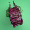 Centinelle Fig Hair Claw (1 pc) - Back of product shown.