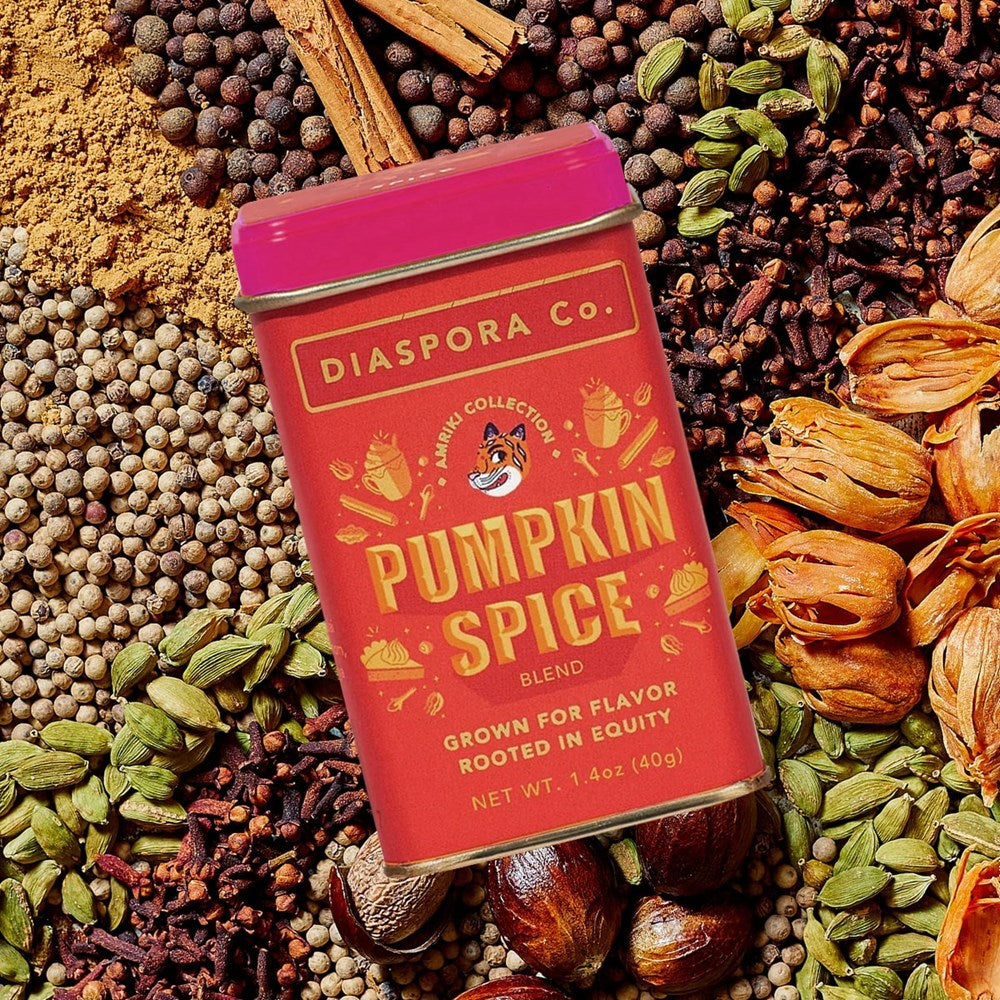 Diaspora Co Pumpkin Spice (1.4 oz)  - product shown with spices in background