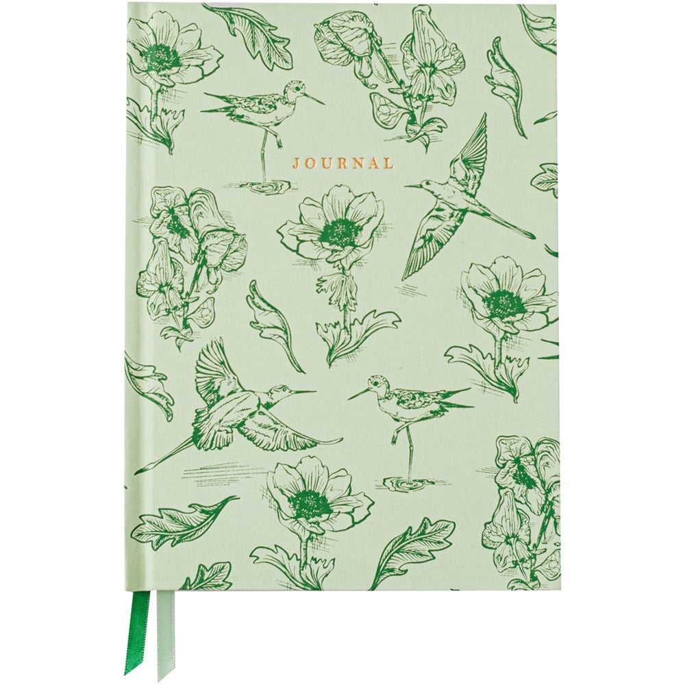 Good Juju Ink Green Botanical Bird Toile Journal (1 pc)