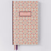 Good Juju Ink Ivory Folk Pattern Pocket Journal (1 pc) - Product shown on grey background. 