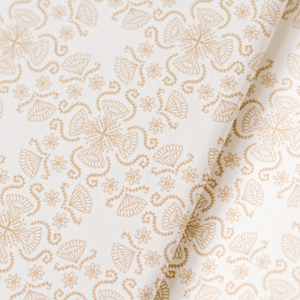 Good Juju Ink Ivory Folk Pattern Pocket Journal (1 pc) - Inside cover print shown inside. 