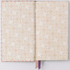 Good Juju Ink Ivory Folk Pattern Pocket Journal (1 pc) - Inside cover print shown zoomed out. 