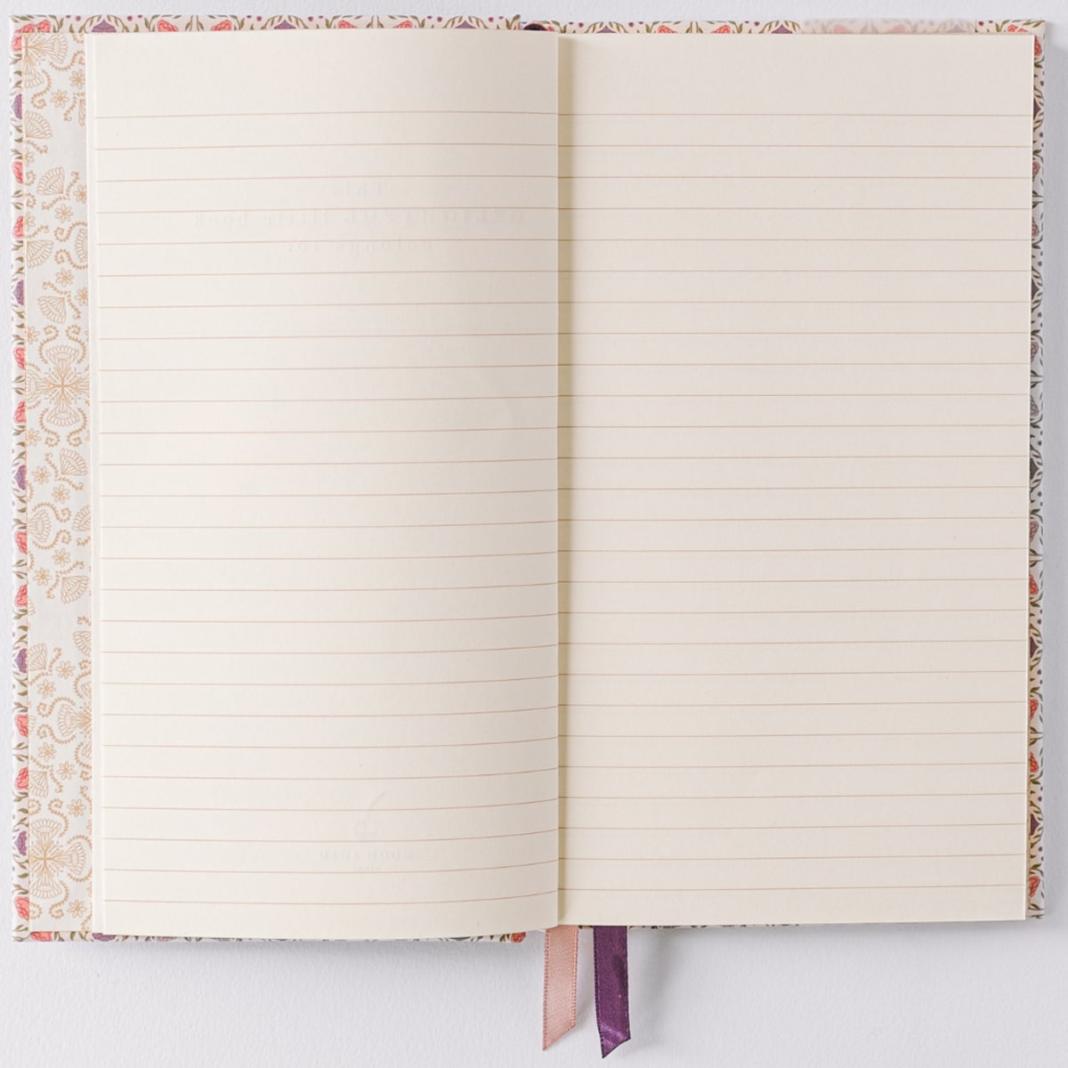 Good Juju Ink Ivory Folk Pattern Pocket Journal (1 pc) - Pages shown inside of product. 