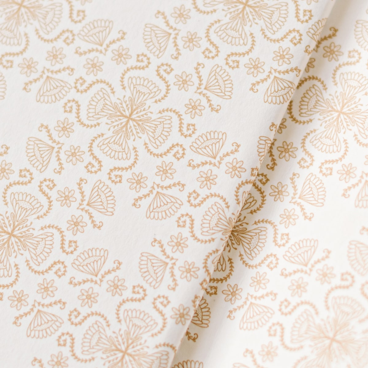 Good Juju Ink Pink Folk Pattern Pocket Journal (1 pc) - Inside cover shown zoomed in. 