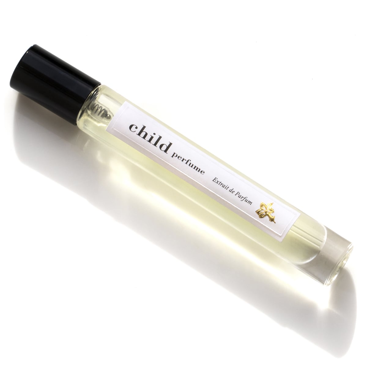 Child Perfume Limited Edition Extrait de Parfum (10 ml) angle shot, shown on a white background