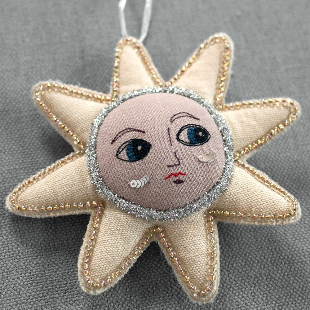 Skippy Cotton Baby Star - Lavender Scented Token (1 pc) - Product shown on grey background. 