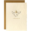 I Adore You So Adorable Animals Letterpress Card