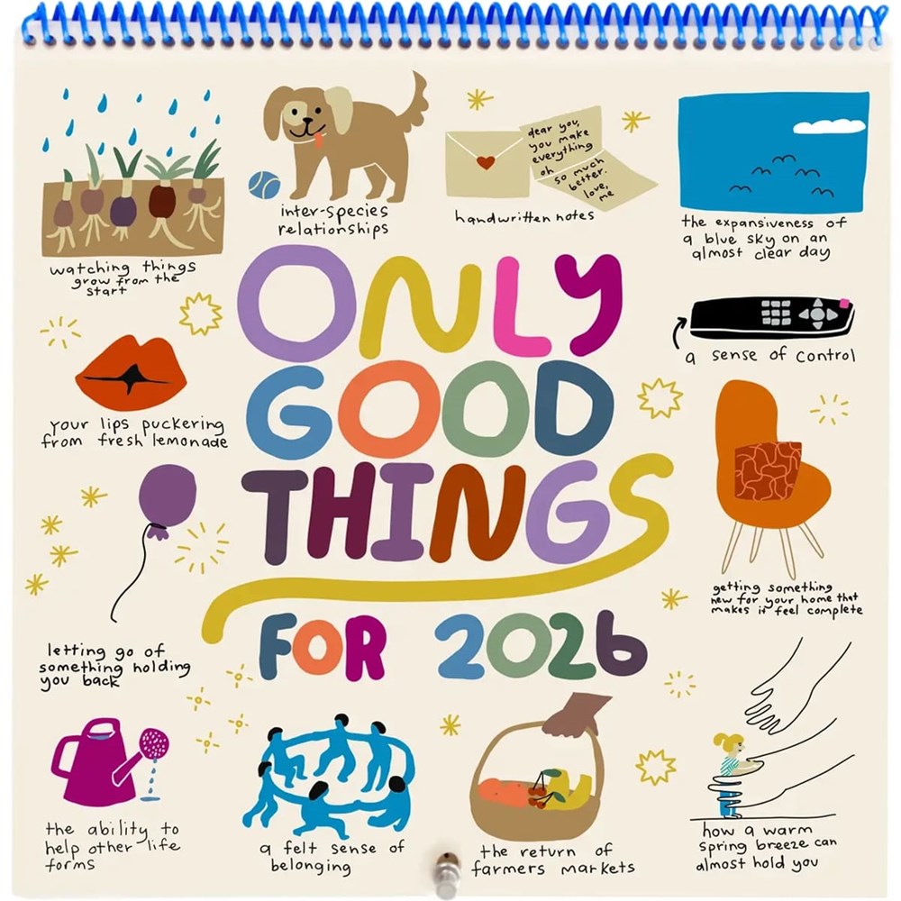 People I've Loved 2026 Only Good Things 12-Month Wall Calendar (1 pc)